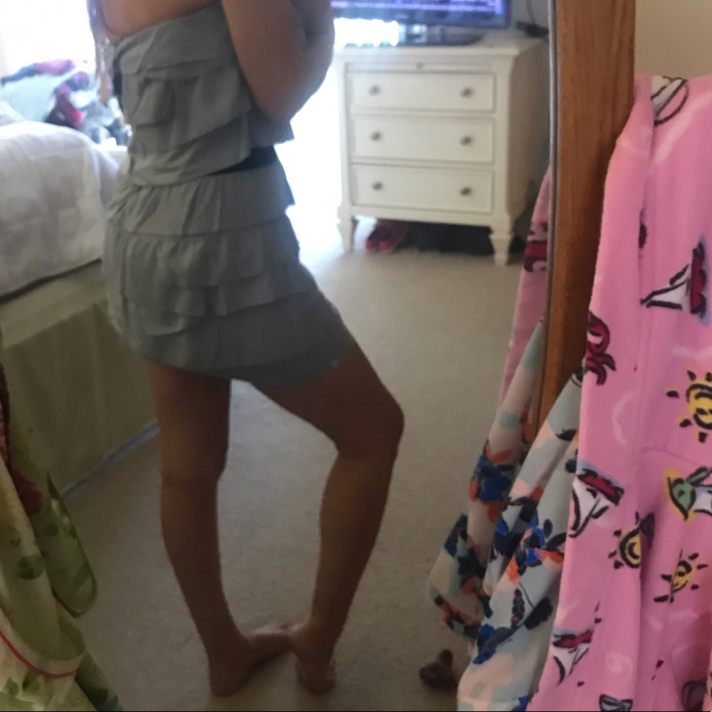Grey Juicy Couture Ruffled Mini ✔️ - Picture 2 of 3
